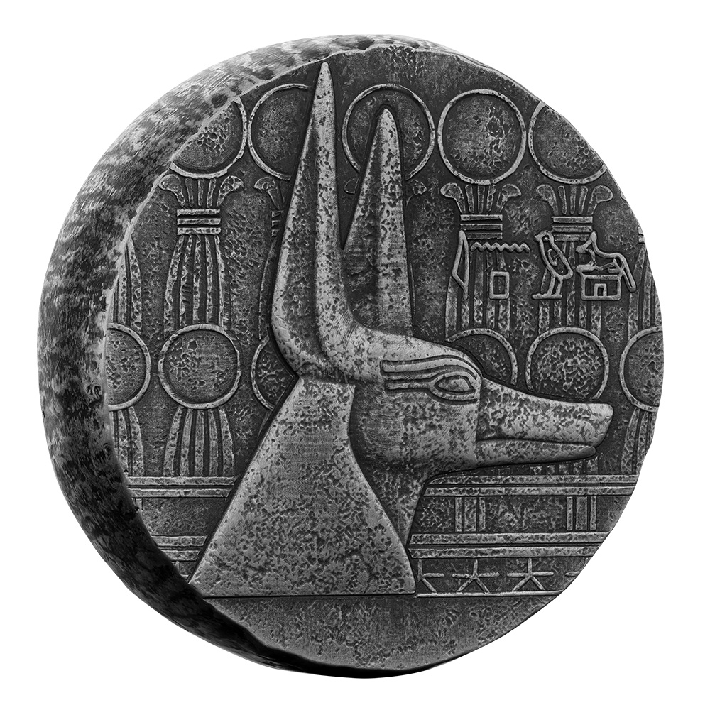 2021 Chad Anubis 5 Oz Silver Antique 03