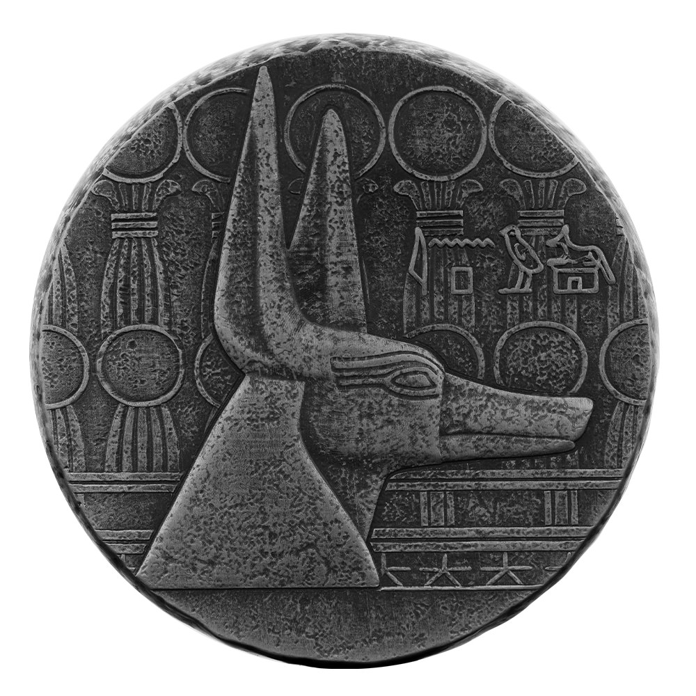 2021 Chad Anubis 5 Oz Silver Antique 04