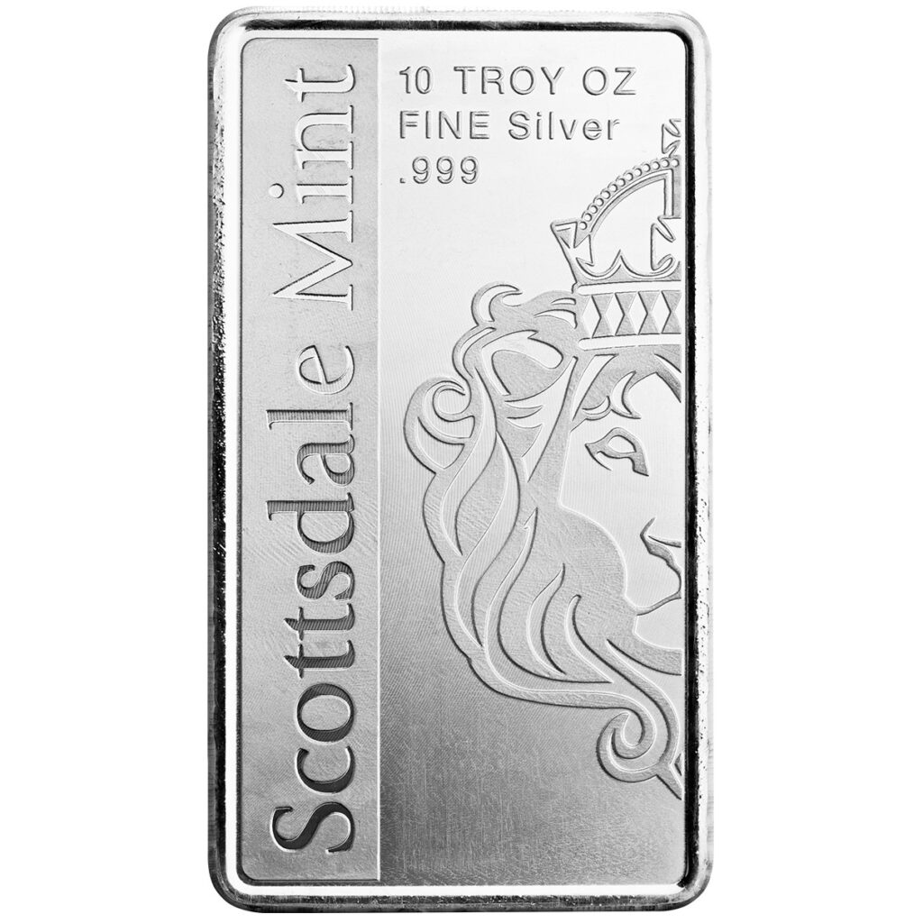 Archangel Michael 10 Oz Silver Bar