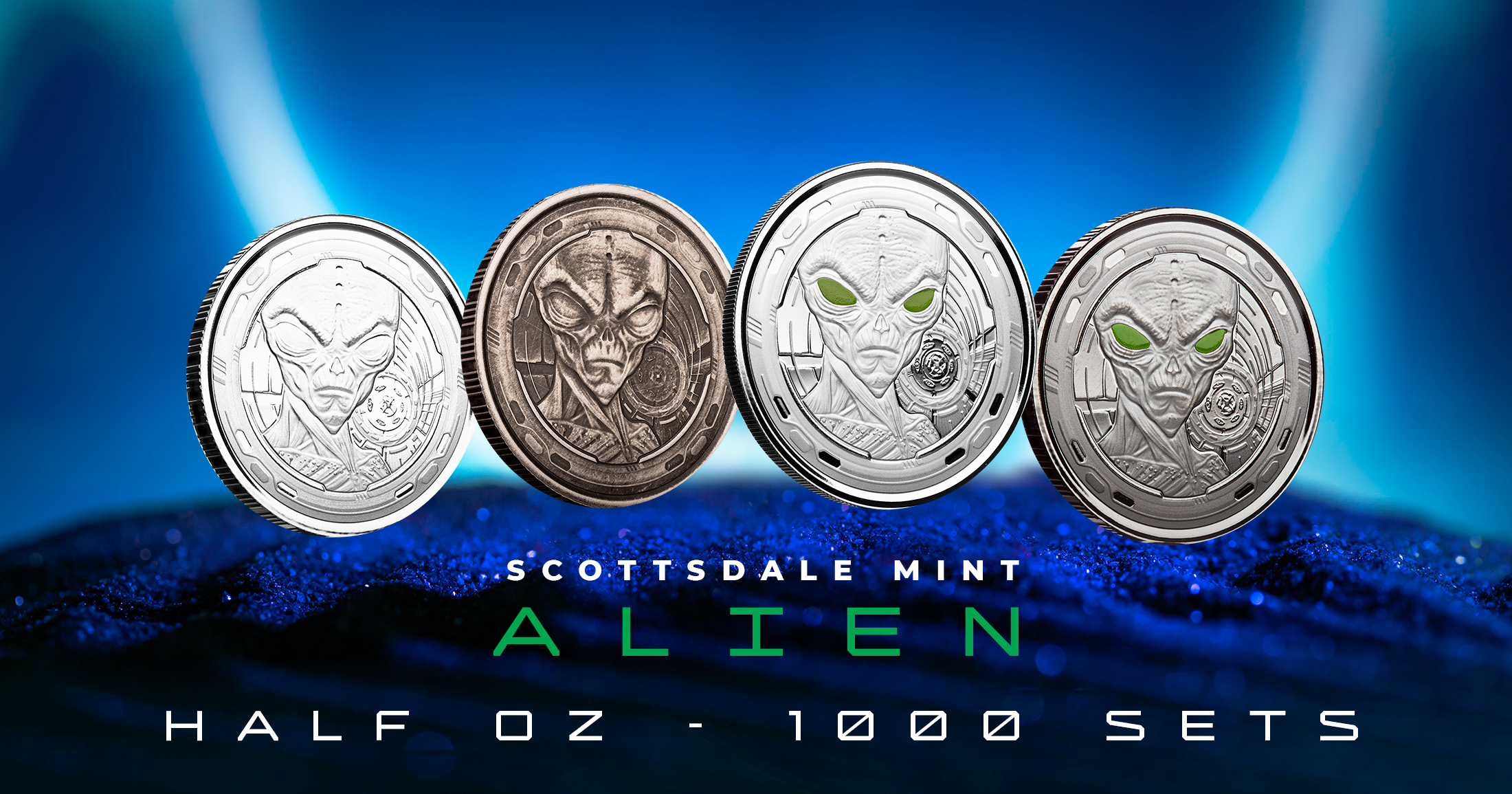 2022 Alien Half Oz Collection