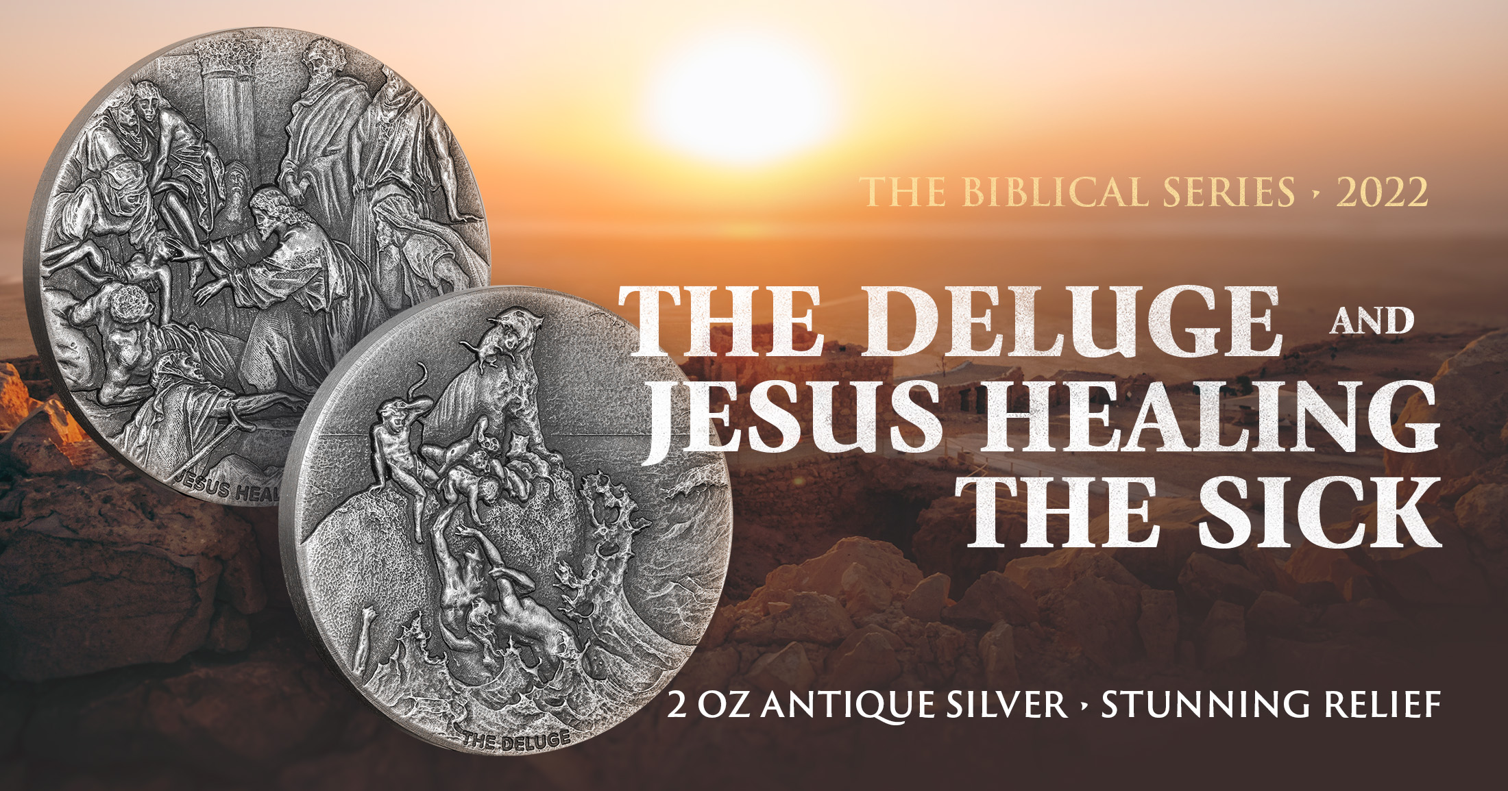 Dual Release: The Deluge And Jesus Healing The Sick