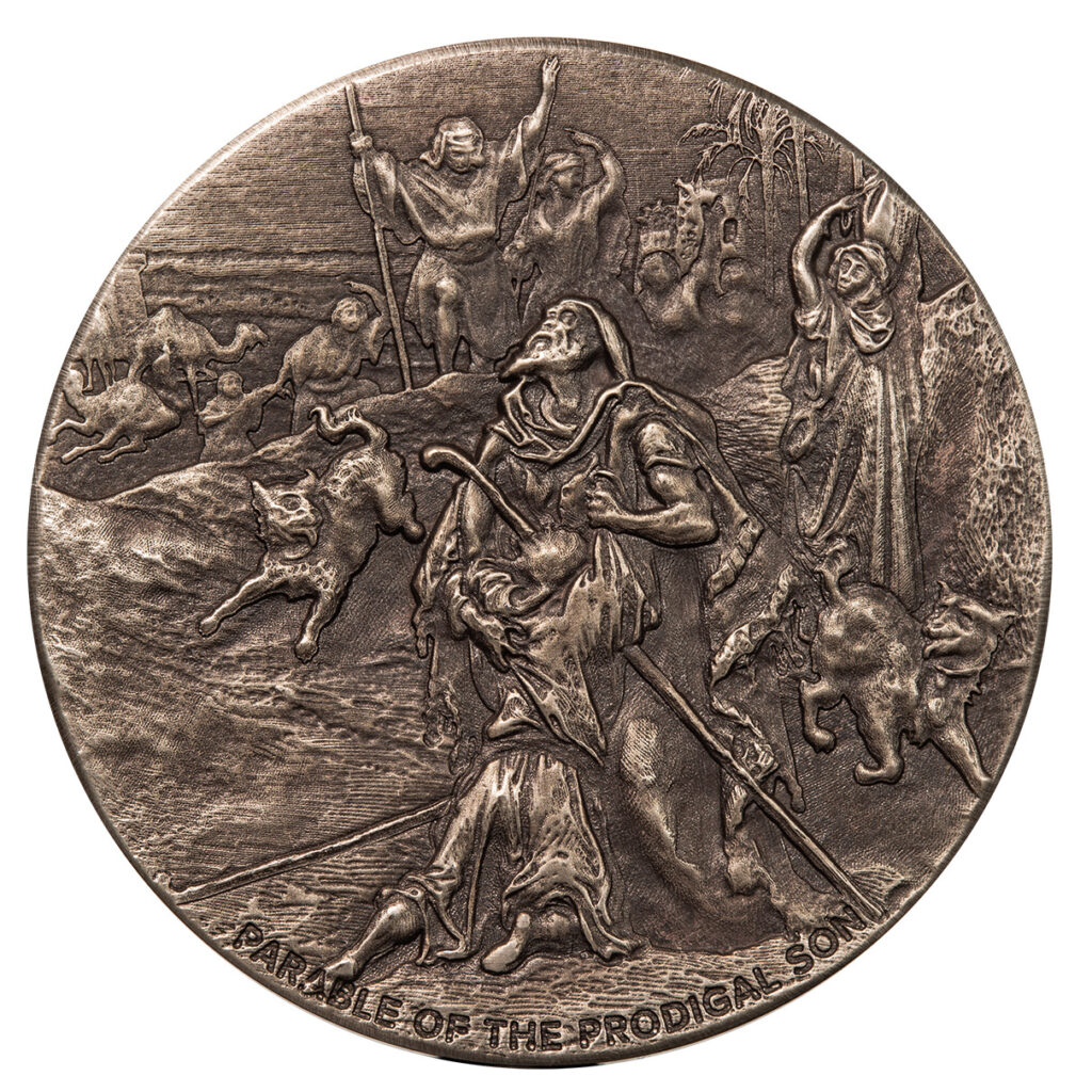 2023 Biblical Series Parable Of The Prodigal Son 2 Oz Silver Coin