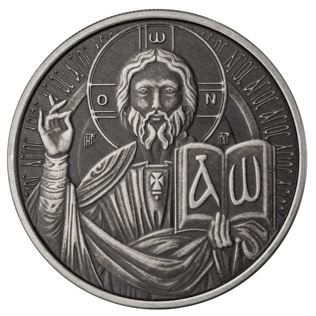 2023 Scottsdale Mint Samoa Jesus Collection The Teacher 1 Troy Ounce 999 Fine Silver Antique Coin 06
