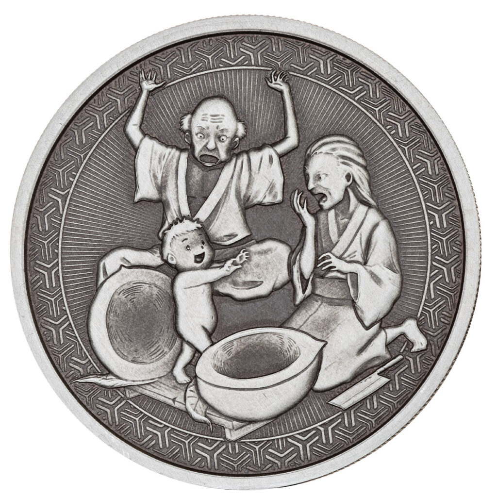 2022 Momotaro Anime 1 Oz Silver Coin Proof Like (copy)