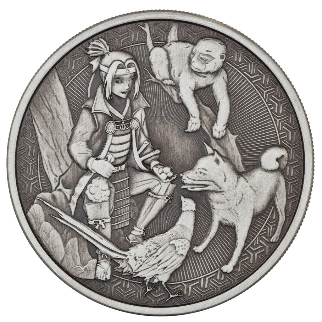 2022 Momotaro Anime 1 Oz Silver Coin Proof Like (copy)