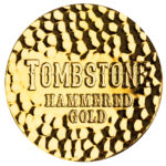 2024 Scottsdale Mint Tombstone Hammered 1 Troy Ounce 9999 Gold Round 03