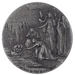 2023 Scottsdale Mint Niue Biblical Series Moses In The Bulrushes 2 Troy Ounce 999 Fine Silver Antiqued Coin 04