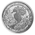 2023 Scottsdale Mint Seahorse 1 Troy Ounce 999 Fine Silver Proof Like Coin 05