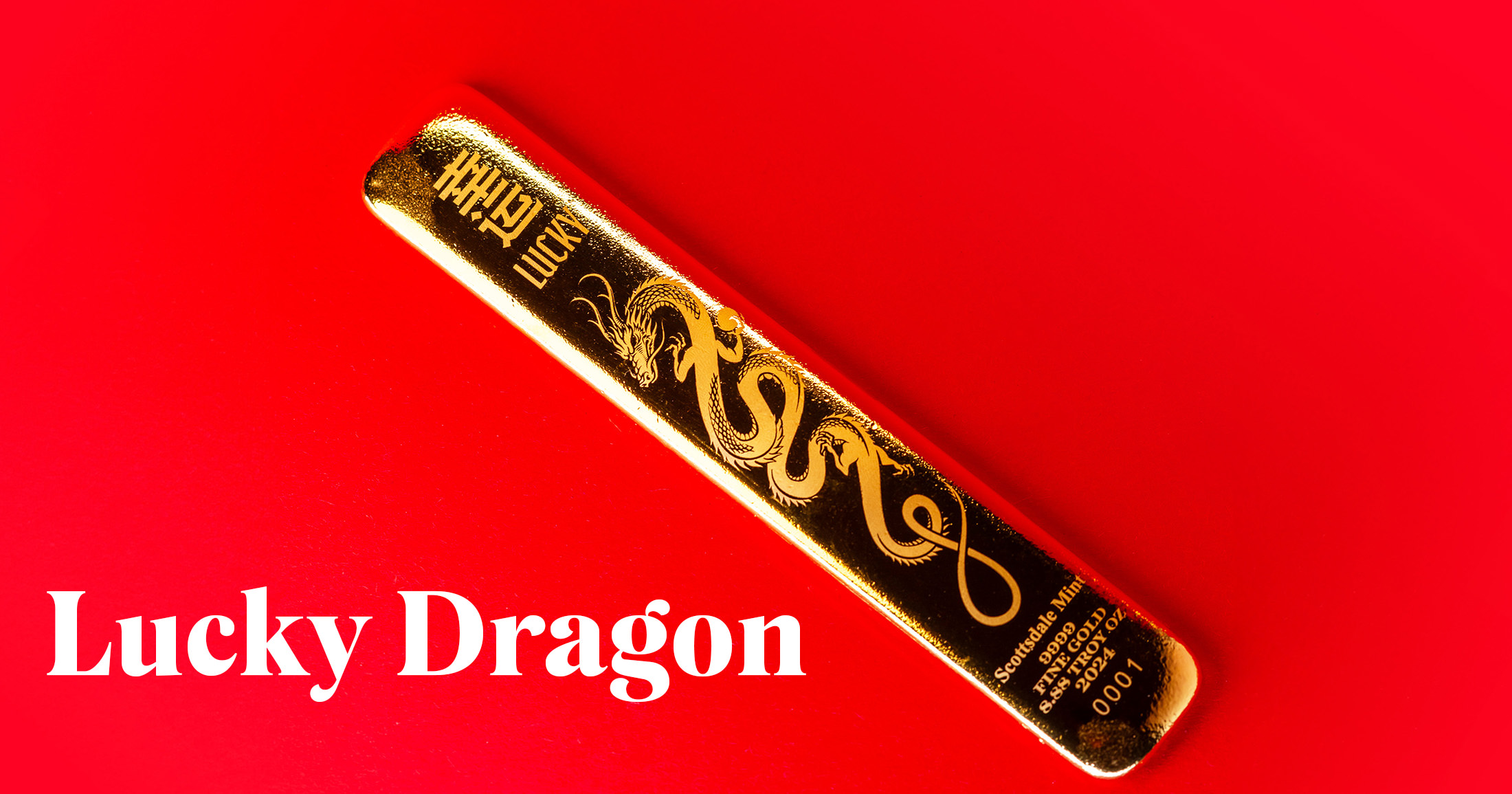 Lucky Dragon Gold Bar