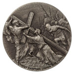 2024 Biblical Series Christ Fainting 2 Oz Silver Coin