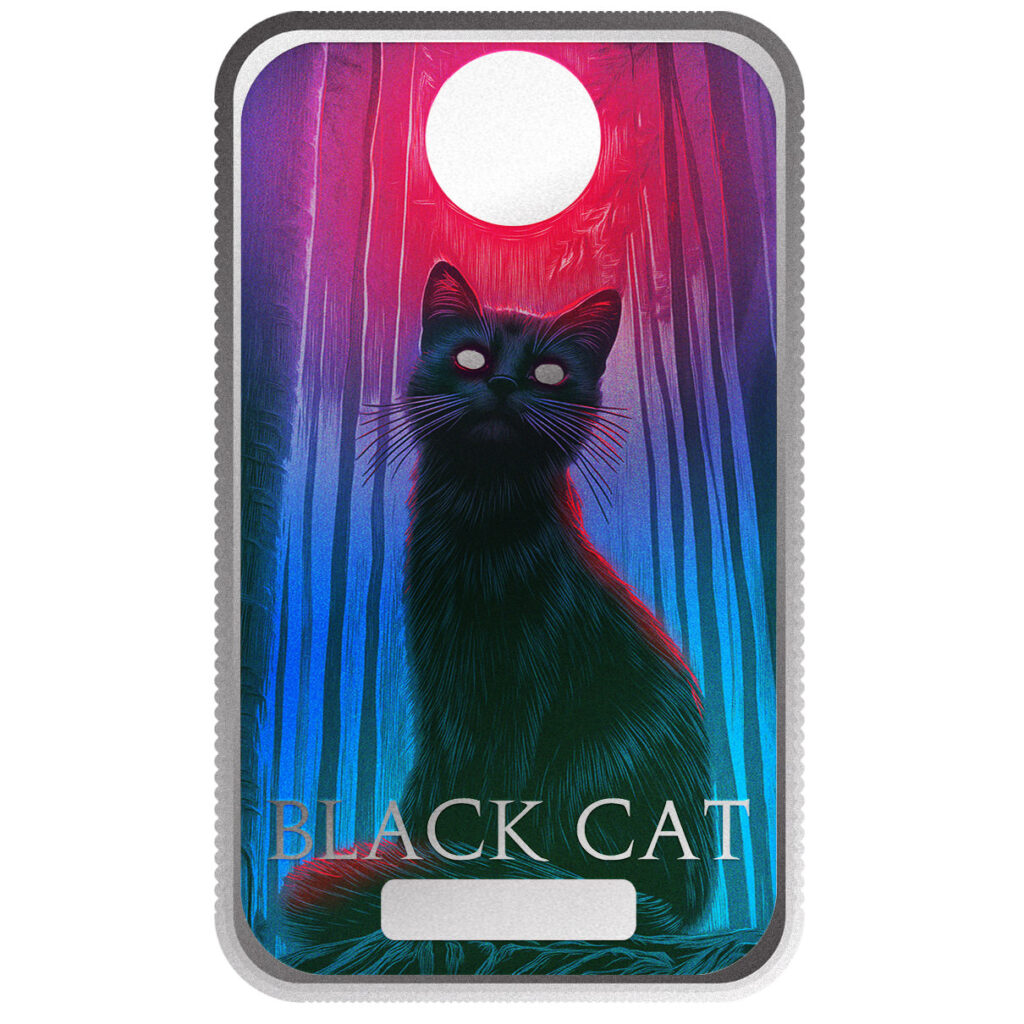 2024 Color Bar Halloween Black Cat