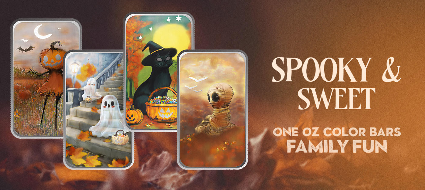 Halloween Spooky Silver Bars