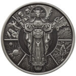 2024 Scottsdale Mint Samoa The Jesus Collection Genesis Jesus As Creator 1 Troy Ounce 999 Fine Silver Antique Legal Tender Coin 02