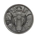 2024 Scottsdale Mint Samoa The Jesus Collection Genesis Jesus As Creator Half Troy Ounce 999 Fine Silver Antique Legal Tender Coin 02