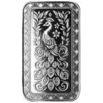 Scottsdale Marquee Peacock 1 Oz Silver Bar