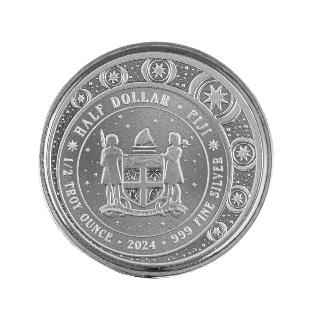 2024 Fiji Unicorn 1/2 Oz Silver Proof Like Coin