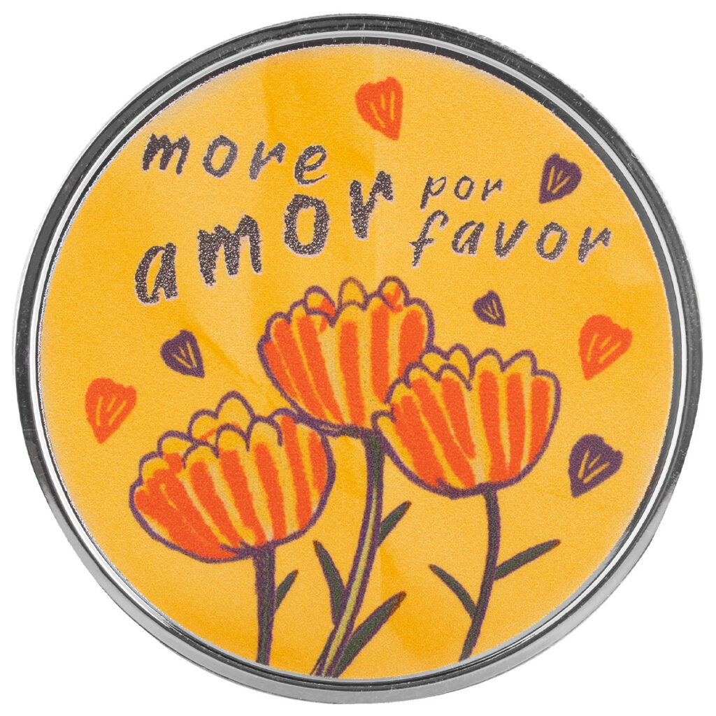 More Amor Por Favor 1 Oz .999 Silver Color Round