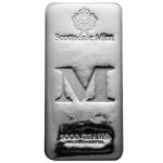 2025 Scottsdale Mint Imperium M 1000 Grams 1 Kilo 999 Fine Silver Cast Bar 1