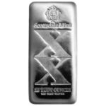 2025 Scottsdale Mint Xx 20 Troy Ounce 999 Fine Silver Cast Bar 06