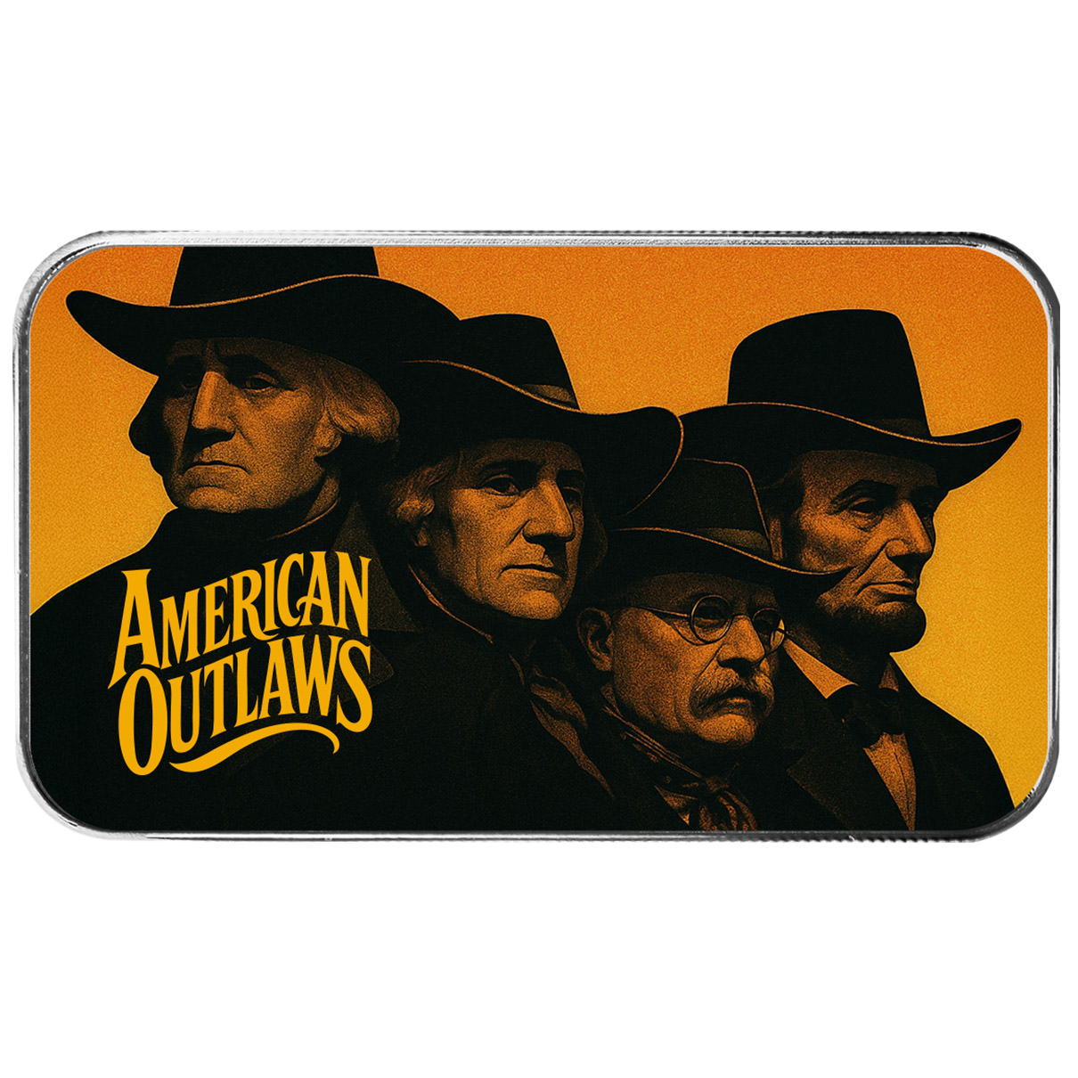 2025 Scottsdale Mint 4th Of July Americana 1 Troy Ounce 999 Fine Silver Color Bars 08 American Outlaws