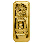Scottsdale Mint 5 Troy Oz 9999 Fine Gold Cast Bar