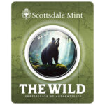 2025 Scottsdale Mint The Wild 1 Troy Ounce Fine Silver Color Round Certilock 05