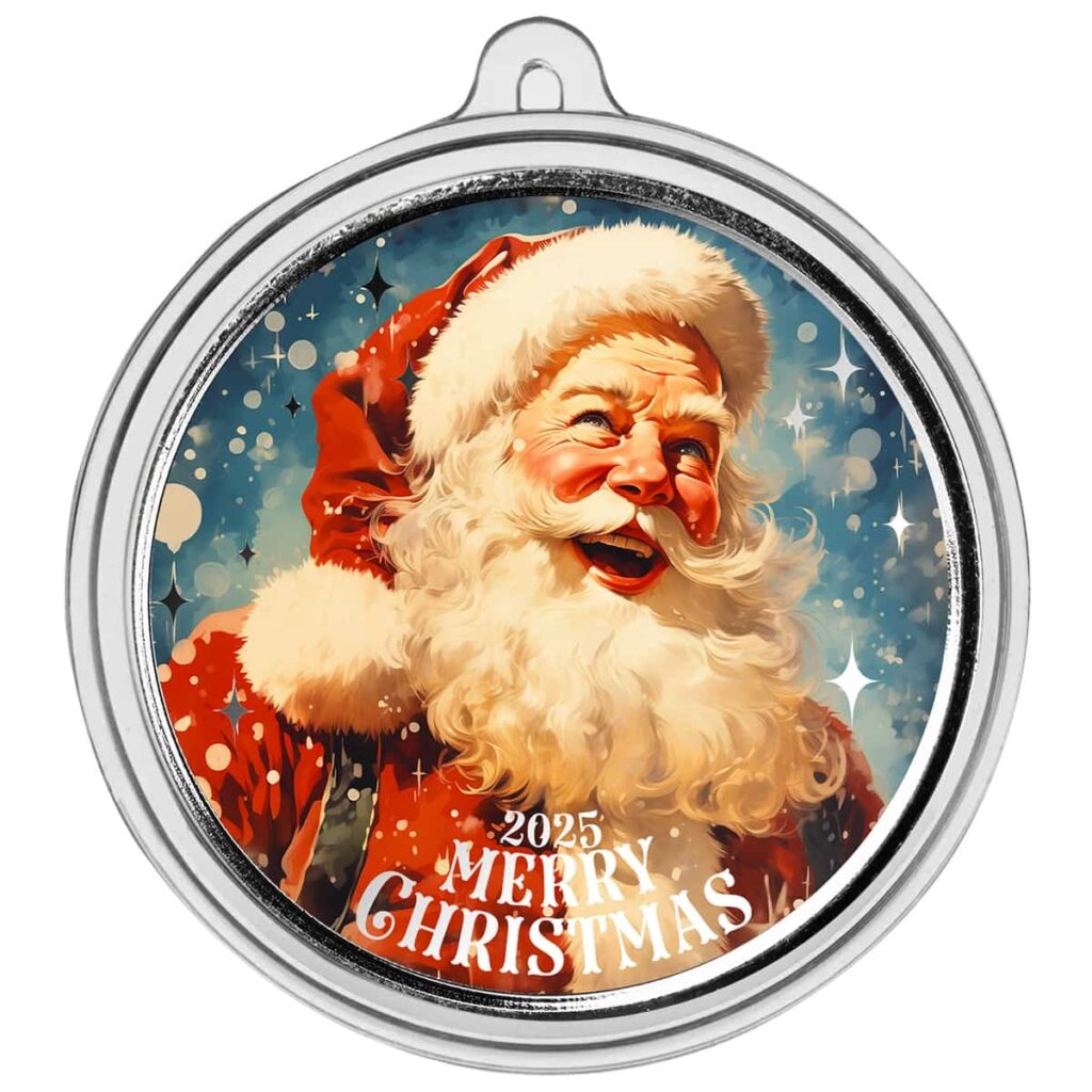 Santa Klaus Laughing Ornamental Capsule 2 Web
