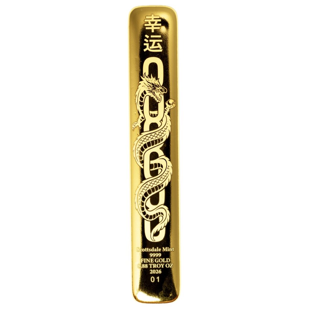 888 Lucky Dragon Gold Bar